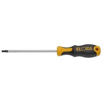 Screwdriver with Ball End 10.0x140mm No.575 ELORA