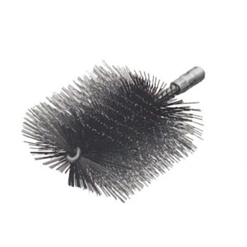 Interior brush 4-fct 40x80x100-160mm BSW1/2" steel wire 532.202 LESSMANN