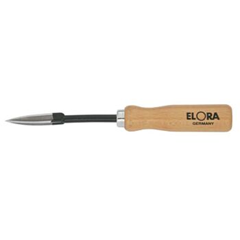 Three Square Hollow Ground Scraper 200mm No.272-200 ELORA