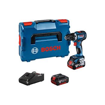 Akkuporakone/ruuvinväännin GSR 18V-90 C 2x5.0Ah, GAL 18V-40, LB BOSCH 06019K6006