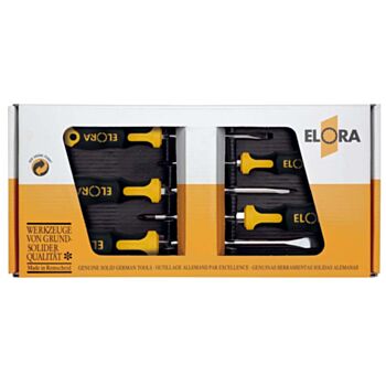 Screwdriver Set 5pcs.  5.5-6.5-8.0/PH1-2 No.579 S5-K ELORA