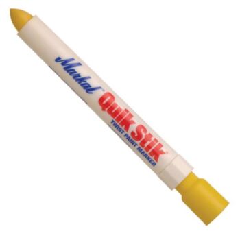 Marker Quick Stik yellow  MARKAL