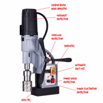 Magnet drilling machine ECO. 60S+ 230V/1700W EUROBOOR