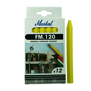 Crayon  FM.120 yellow  MARKAL  44010200