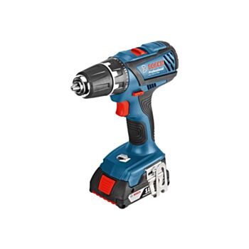 Cordless Drill/Driver GSR 18.0 V-21 2.0Ah/18.0V 2-battery BOSCH 06019H1008