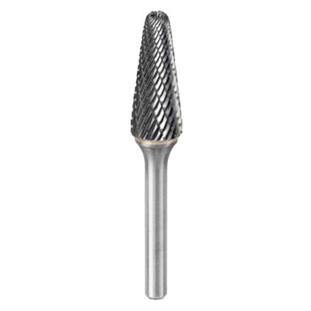 Kietmetalio borfreza KEL Ball Nose Cone  8.0x25.4x6.0-70mm Tungsten Carbide L60822-6 PROCUT