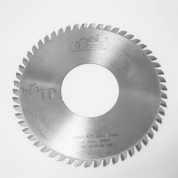 Pjūklo diskas 165x1.8/1.4x62mm  TCT  Z=54 METAL Cut   WZ   PILANA