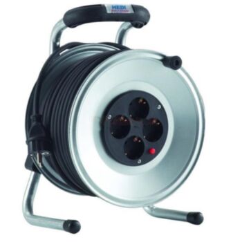 Cable reel  25m PRIMUS PVC H05VV-F3G1.5 metall K1S25PT HEDI