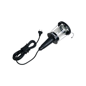 Portable lamp fixture  60W/230V IP20 rubber GTV OS-KAG508-10