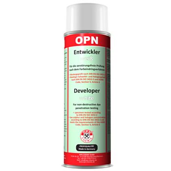 DEVELOPER for testing White 500ml OPN