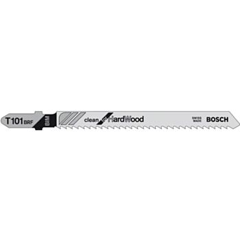 Пилки для лобзика T101BRF 100.0 mm CLEAN FOR HARD WOOD 5tk/p BOSCH 2608634235