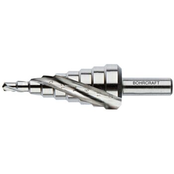 Pakopinis grąžtas  4.0-12.0x6.0mm HSS spiraal BOHRCRAFT 17630300001