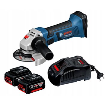 Cordless angle grinder GWS 18V-125 V-LI 2x4.0Ah 2- battery BOSCH 060193A30Y