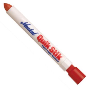 Marker Quick Stik  red  MARKAL