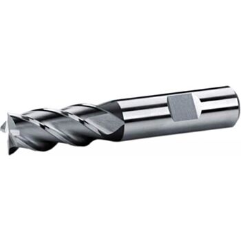 End mill short  3.0x 8x 52 mm d=6h6 z=4 HSSCo8 DIN844 ZPS 140608.030/140618.030