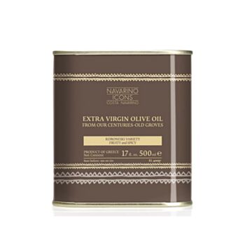 Eleon extra virgin olive oil 500 ml tin NAVARINO