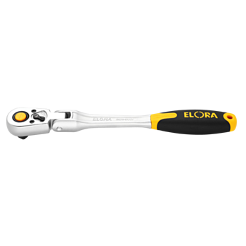 Reversible ratchet  1/2" with hinge No.770-L1GF ELORA