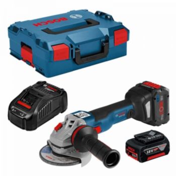 Cordless angle grinder GWS 18V-10 LB 2x4.0Ah, 18V-40 BOSCH 06019J4007