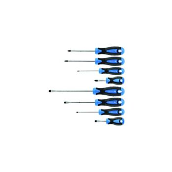 Screwdriver Set  8-pcs. 3.0-5.0-6.0-6x38/PH0-1-2-2x38 HT1S096 HÖGERT