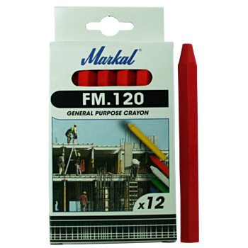 Crayon  FM.120 red MARKAL  44010300