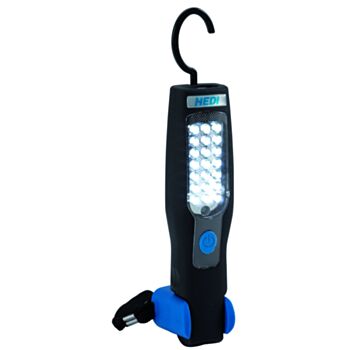 Hand lamp LED COMFORT akku 21+5LED HEDI AL521LED