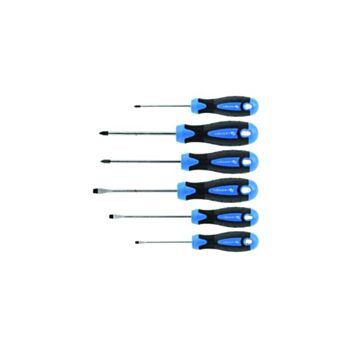 Screwdriver Set  6-pcs. meh.3.0-5.0-6.0/PH0-1-2 HT1S095 HÖGERT