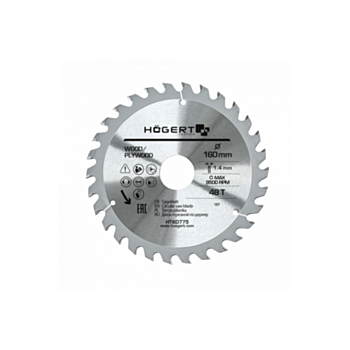 Saeketas 160x1.4x30mm  KÕVASULAM  Z=48 HT6D775 HÖGERT