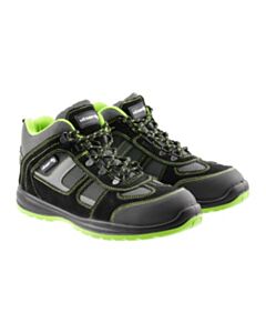 HOSEL safety ankle shoes SB SRA black/green size 43 HT5K564-43 HÖGERT