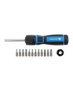 Screwdriver Bits set magnet 1/4" 3.0-4.0-5.0-6.0/PH0-1-2-/T10-15-20-25 HT1S215 HÖGERT