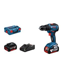 Cordless Drill/Driver GSR 18V-55, LB 2x4.0, 18V-40 BOSCH 06019H5200