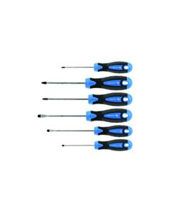 Screwdriver Set  6-pcs. meh.3.0-5.0-6.0/PH0-1-2 HT1S095 HÖGERT